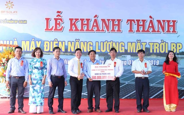 Khánh thành Nhà máy điện mặt trời BP Solar 1 Ninh Thuận